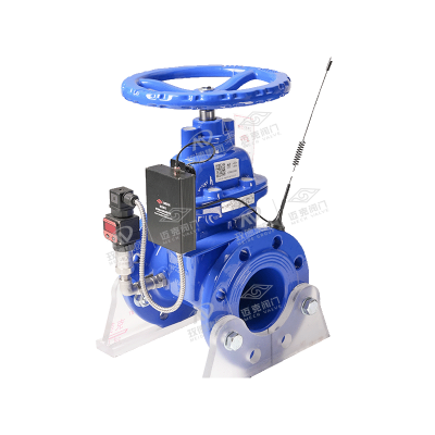 Remote side hole pressure measuring gate valve