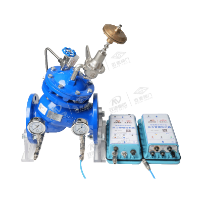 Time-sharing pressure management control valve