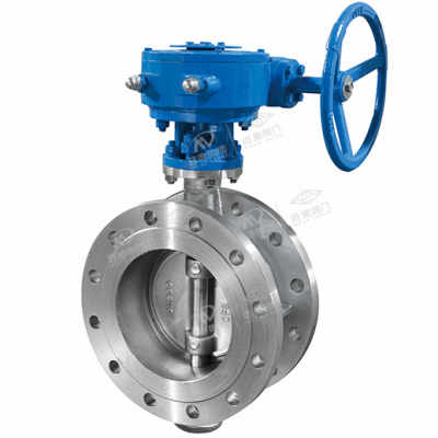 The national standard triple eccentric flange is connected to the butterfly valve