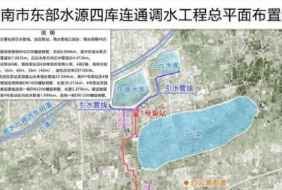 Jinan City Eastern Water Source Four Reservoirs Connected Water Diversion Project