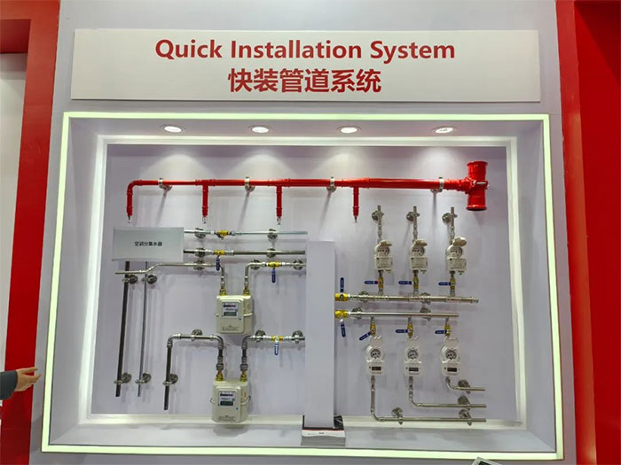 Quick installation piping system